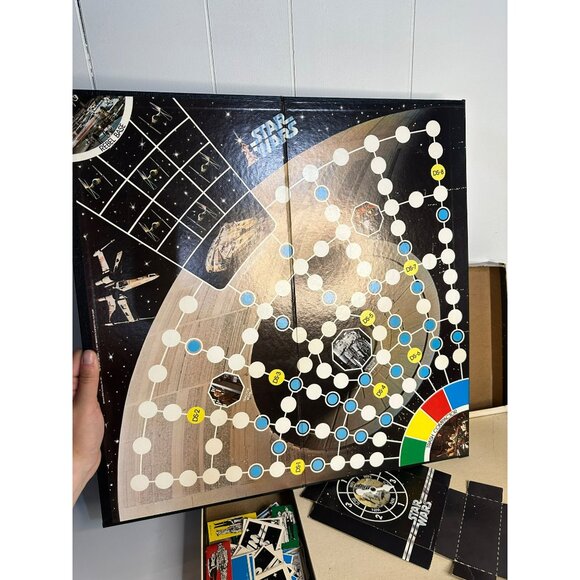 VTG 1977 Star Wars Escape from Death Star Board Game – Box Wear MISSING PIECES - Picture 7 of 7